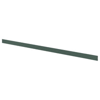 ASPUDDEN plinth, dark grey-green, 220x8 cm