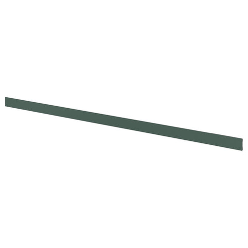 ASPUDDEN plinth, dark grey-green, 220.0x8.0 cm