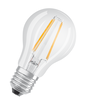 LED BULB E27=60W DROP TRANSPARENT