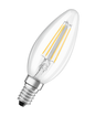 LED BULB E14=40W CANDLE TRASPARENT