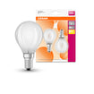 LED BULB E14=40W FROSTED BALL