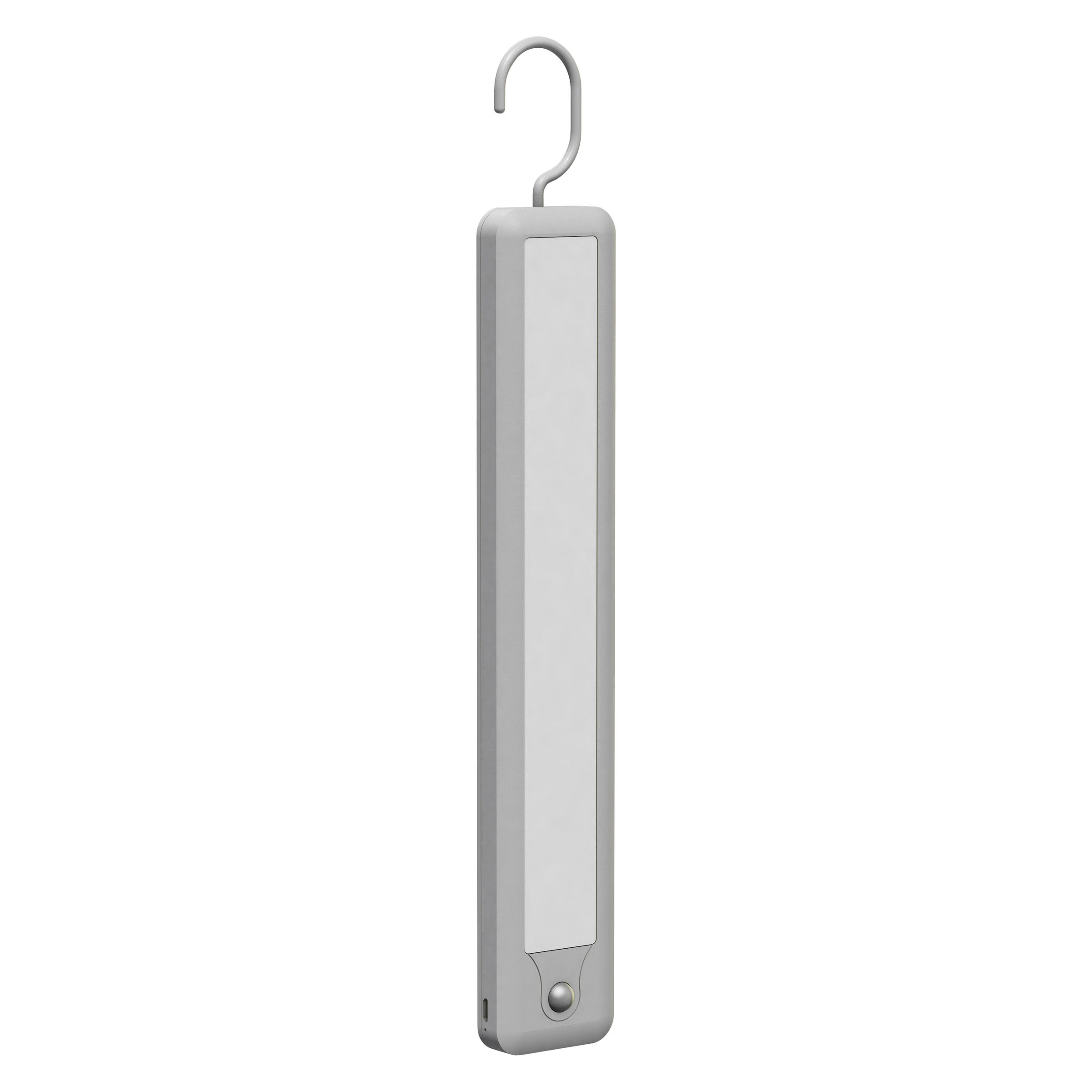 Light bar with hook, 47cm, LED 120lm, natural white light, USB rechargeable