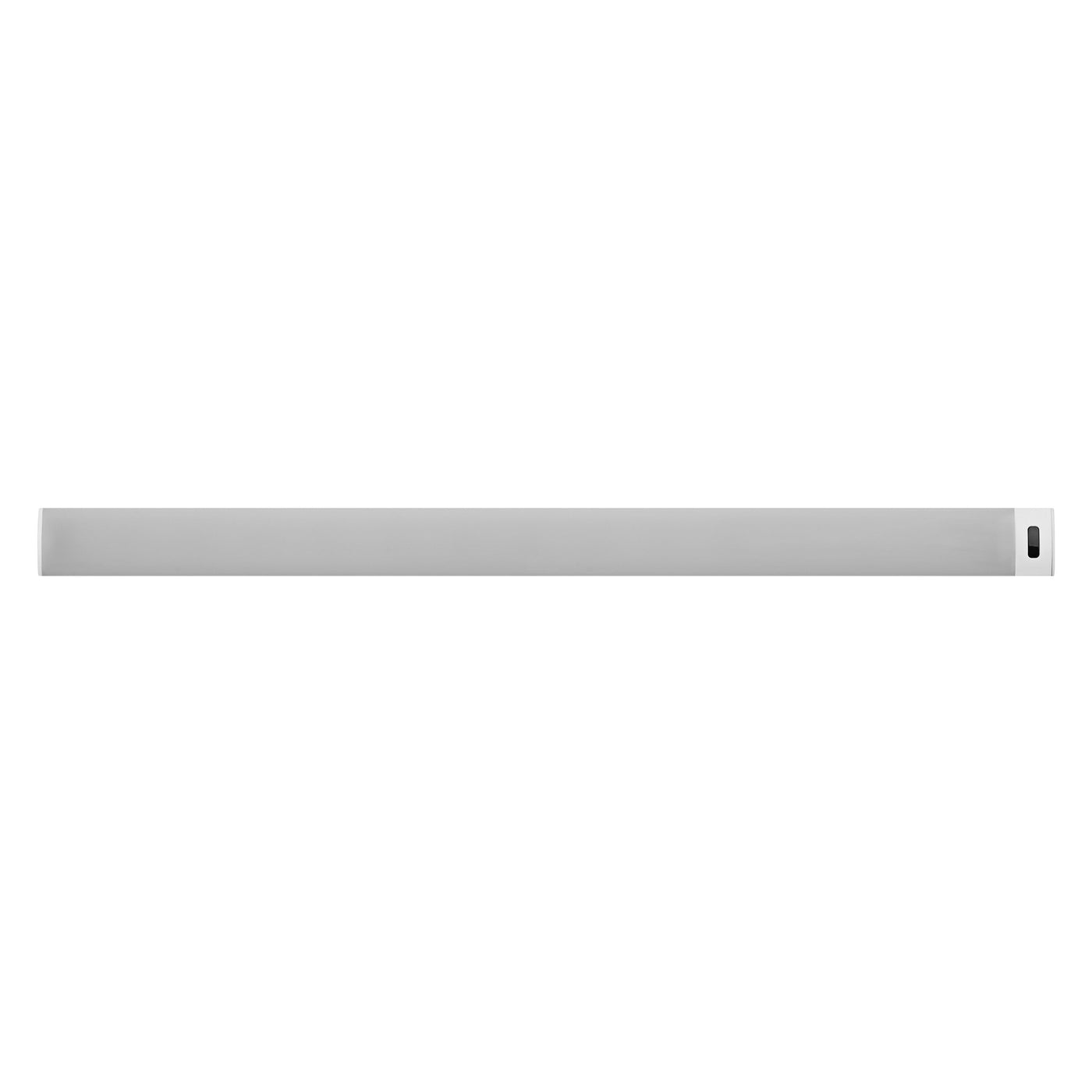 Corner under-cabinet light strip, white plastic, 55cm, LED 480lm, CCT, dimmable