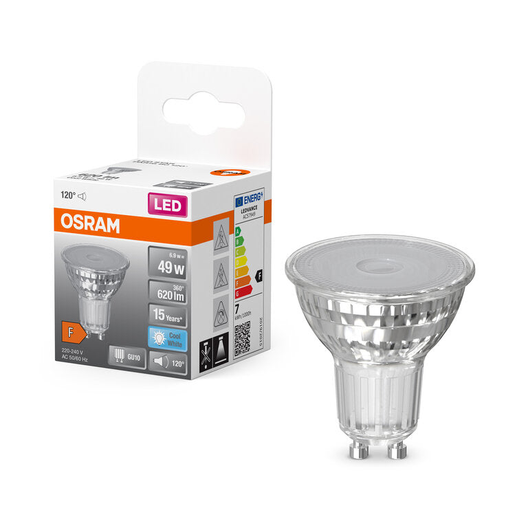 LED BULB GU10 49W TRANSPARENT LUCEN