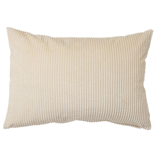 ÅSVEIG cushion cover, light beige, 40x58 cm
