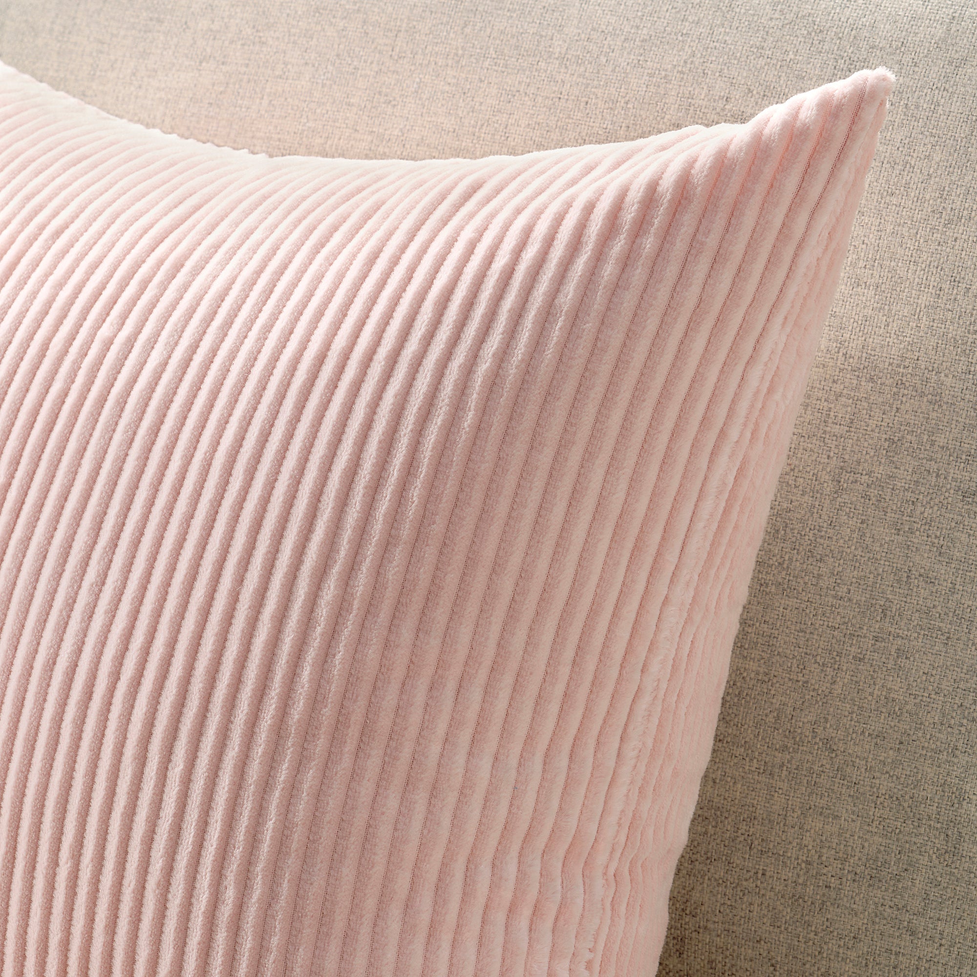 ÅSVEIG cushion cover, light pink, 50x50 cm
