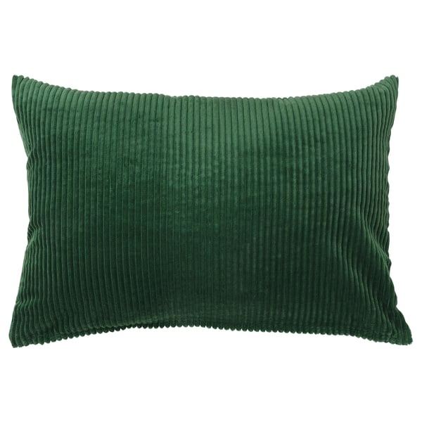 ÅSVEIG cushion cover, dark green, 40x58 cm