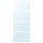 AULI - AULI 4 panels for sliding door frame, mirror glass, 100x236 cm