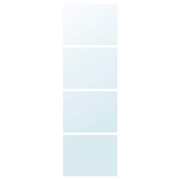 AULI - 4 panels for sliding door frame, mirror glass, 75x236 cm