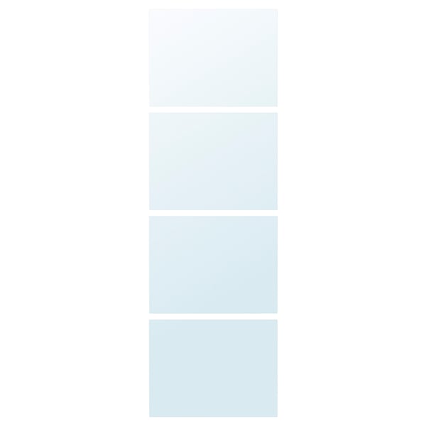 AULI - AULI 4 panels for sliding door frame, mirror glass, 75x236 cm