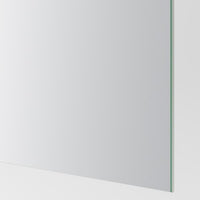 AULI - 4 panel sliding door frame, mirror glass,100x236 cm