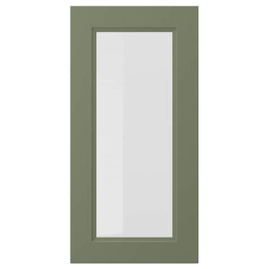 Ikea AXSTAD - Glass door, gray-green,40x80 cm