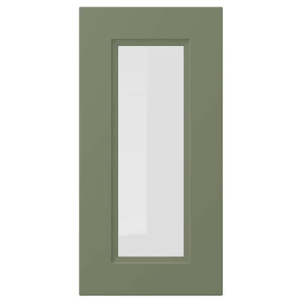 Ikea AXSTAD - Glass door, gray-green,30x60 cm