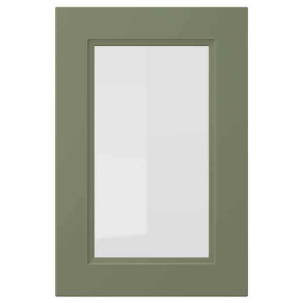 Ikea AXSTAD - Glass door, gray-green,40x60 cm