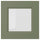 AXSTAD - AXSTAD Glass door, grey-green, 40x40 cm