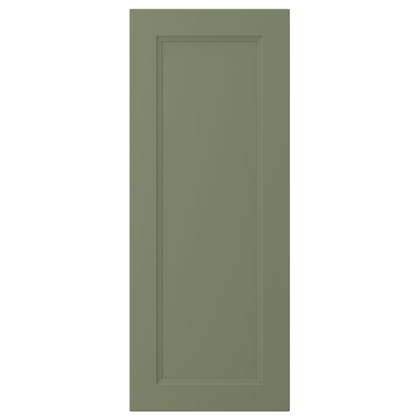 AXSTAD door, grey-green, 40x100 cm