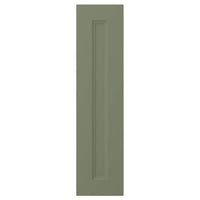 AXSTAD door, grey-green, 20x80 cm