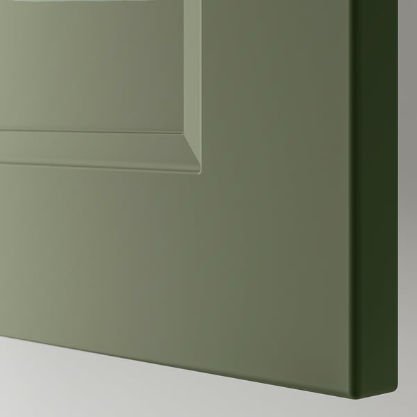 AXSTAD - Door, grey-green, 40x80 cm