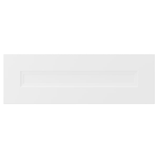 AXSTAD drawer front, matt white, 60x20 cm