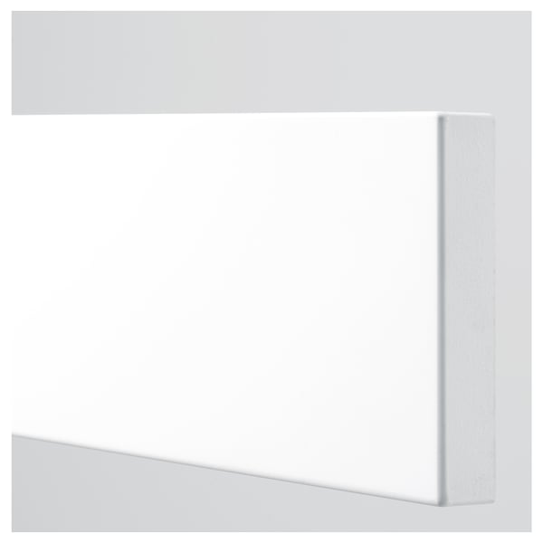 AXSTAD drawer front, matt white, 60x10 cm, 2 pack