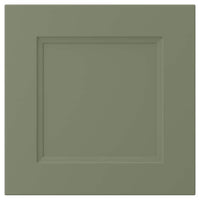 AXSTAD drawer front, grey-green, 40x40 cm