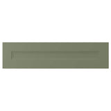 AXSTAD drawer front, grey-green, 80x20 cm