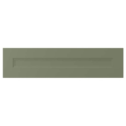 AXSTAD - Drawer front, gray-green,80x20 cm