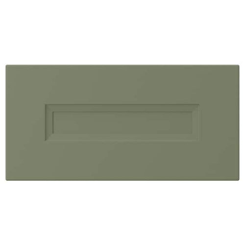 AXSTAD - Drawer front, gray-green,40x20 cm