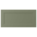 AXSTAD drawer front, grey-green, 80x40 cm