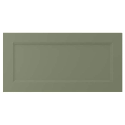 AXSTAD - Drawer front, gray-green,80x40 cm