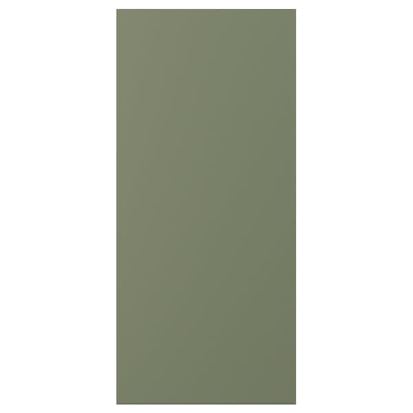 AXSTAD cover panel, grey-green, 39x86 cm