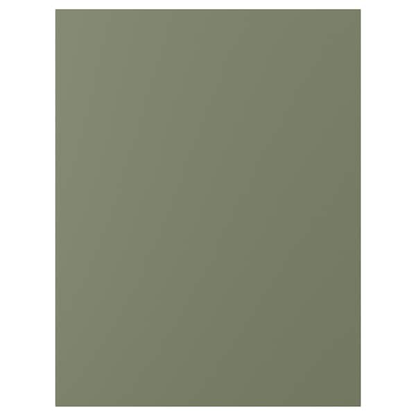 AXSTAD - Cover panel, grey-green, 62x80 cm