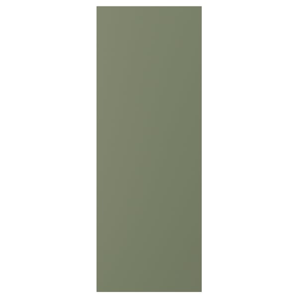 AXSTAD cover panel, grey-green, 39x106 cm