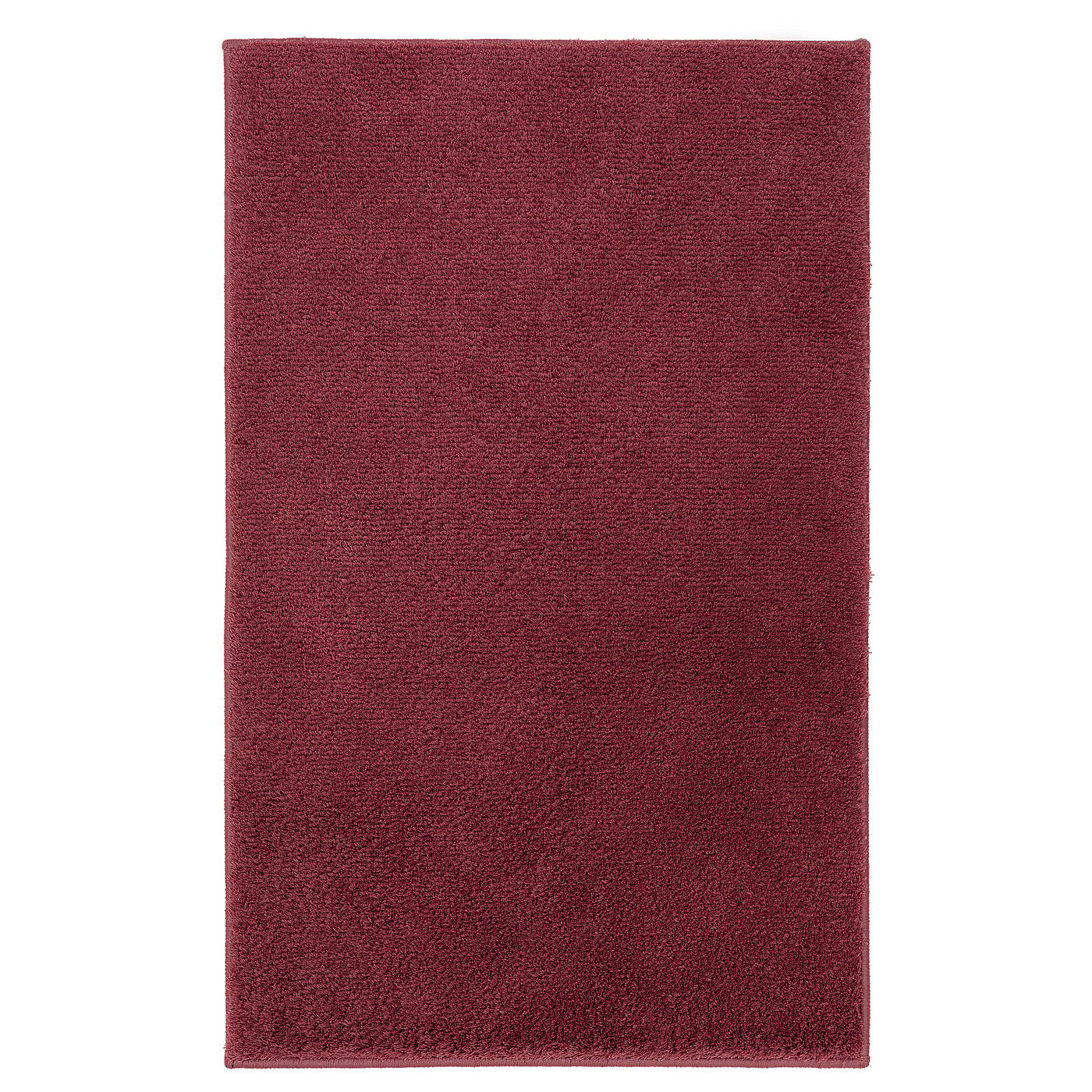 BACKMÅRA bath mat, deep red, 80x50 cm