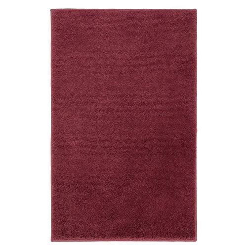 BACKMÅRA bath mat, deep red, 50x80 cm