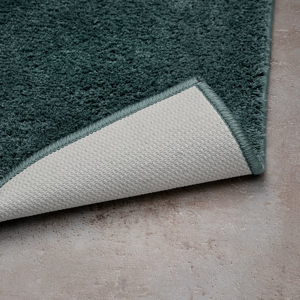 BACKMÅRA - BACKMÅRA Bath mat, turquoise, 50x80 cm