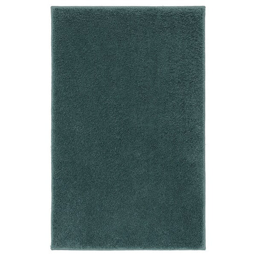 BACKMÅRA - Bath mat, turquoise, 50x80 cm
