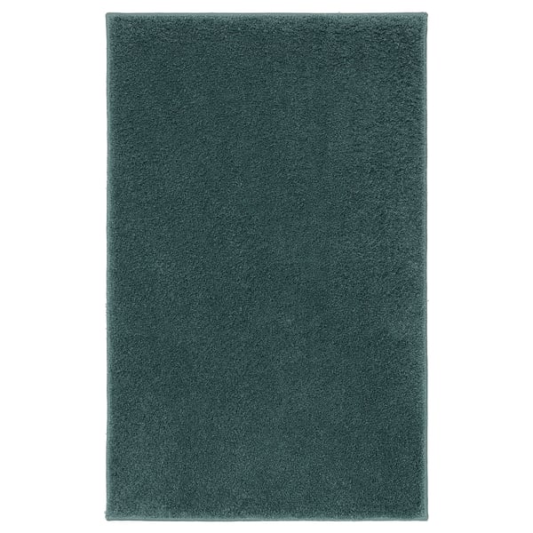 BACKMÅRA - BACKMÅRA Bath mat, turquoise, 50x80 cm