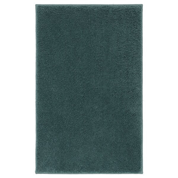 BACKMÅRA - Bath mat, turquoise, 50x80 cm