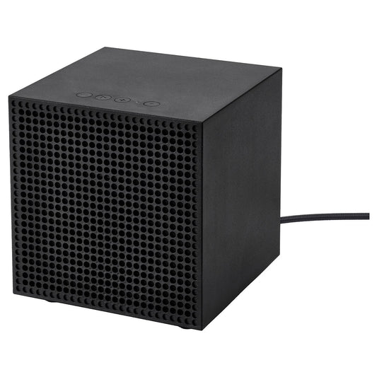 BADKRUKA Bluetooth speaker, black, 16x17.5x16 cm