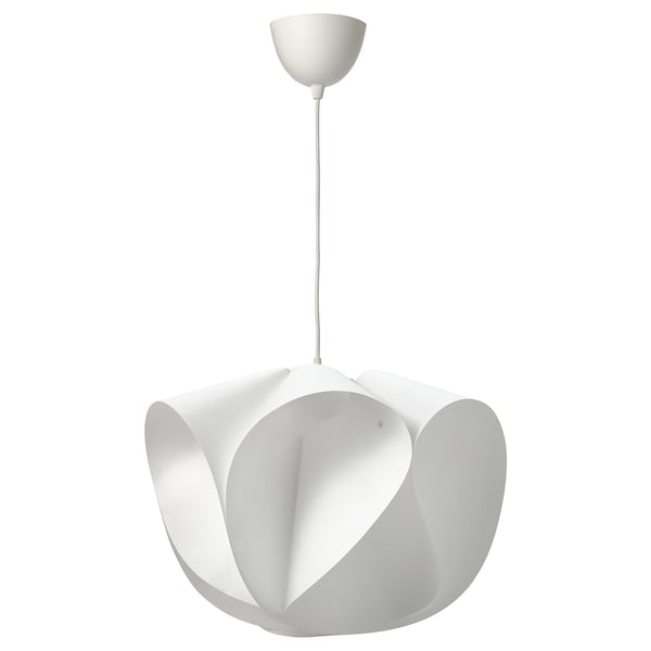 BÄCKNATE / HEMMA - Pendant lamp, white, 50 cm