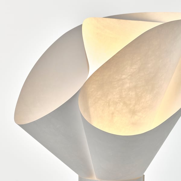 BÄCKNATE table lamp, white, 50 cm