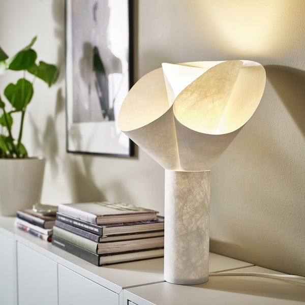 Ikea BÄCKNATE - Table lamp, white,50 cm