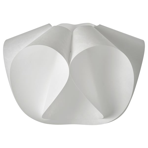 BÄCKNATE - BÄCKNATE Pendant lamp shade, white, 50 cm
