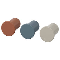 BÄNGBULA hook, multicolour, 2 cm, 3 pack