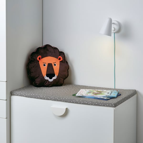 BÄNKKAMRAT bench pad, dot pattern, 90x50x3 cm