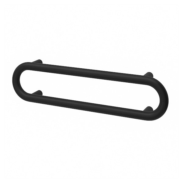 BÄSINGEN - Towel rail, anthracite, 65 cm