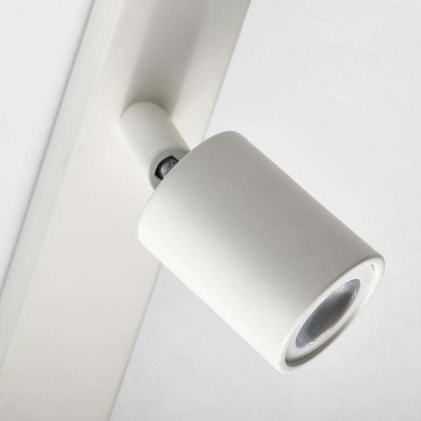BÄVE LED ceiling track, 5-spots, white, 120 cm