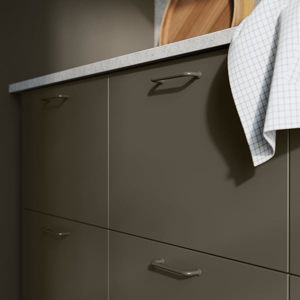 BAGGANÄS handle, brown-beige, 143 mm, 2 pack