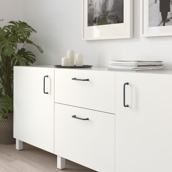 Ikea BAGGANÄS - Handle, deep green, 143 mm